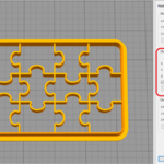  Forms for cookies and gingerbread puzzle  3d model for 3d printers