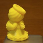 Modelo 3d de Orando ángel para impresoras 3d