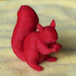  Squirrel  3d model for 3d printers