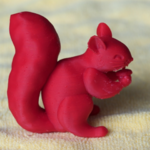  Squirrel  3d model for 3d printers