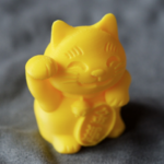  Maneki-neko money cat  3d model for 3d printers