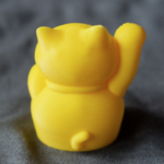 Modelo 3d de Maneki-neko dinero gato para impresoras 3d