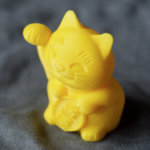 Modelo 3d de Maneki-neko dinero gato para impresoras 3d