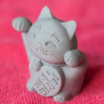  Maneki-neko happy cat  3d model for 3d printers