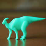  副栉龙 3D 打印机的 3D 模型