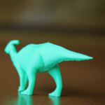  副栉龙 3D 打印机的 3D 模型