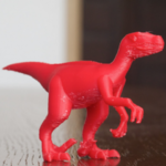 Modelo 3d de Velociraptor para impresoras 3d