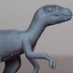 Modelo 3d de Velociraptor para impresoras 3d