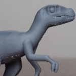  Velociraptor  3d model for 3d printers