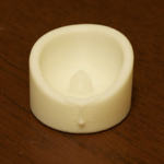  Candle light  3d model for 3d printers