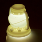 Modelo 3d de El aceite de la lámpara de luz para impresoras 3d