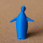 Modelo 3d de Penguin buscando para impresoras 3d