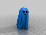  A ghost  3d model for 3d printers