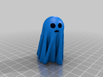 Modelo 3d de Un fantasma para impresoras 3d