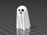  A ghost  3d model for 3d printers