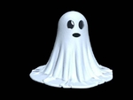  A ghost  3d model for 3d printers