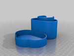  Stand for cotton swabsticks and discs  3d model for 3d printers