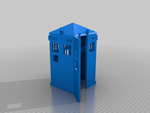 Modelo 3d de Caja de policía dr. who babyyoda fuerza para impresoras 3d