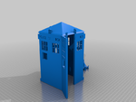 Modelo 3d de Caja de policía dr. who babyyoda fuerza para impresoras 3d