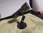 Modelo 3d de Titular de la lámpara con soporte magnético 5x5x5mm imanes para impresoras 3d