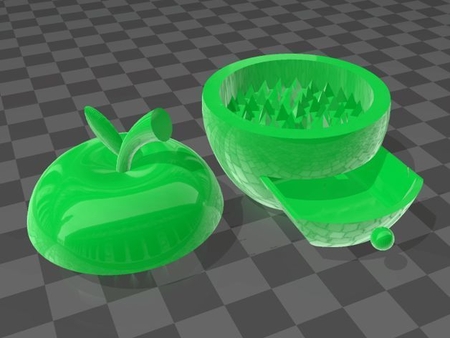 Modelo 3d de Apple molino - 