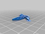  Hummingbird earrings  3d model for 3d printers