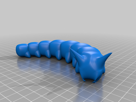  Seidenraupe - spinner  3d model for 3d printers