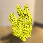 Modelo 3d de De voronoi pikachu para impresoras 3d