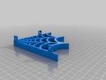  Spiderweb bookshelf - mobilephone shelf  3d model for 3d printers