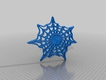 Modelo 3d de Spiderweb 2 de halloween para impresoras 3d