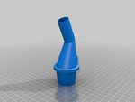Modelo 3d de El cuello de llenado para la protección contra las heladas para impresoras 3d