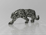  Panther organic holes  3d model for 3d printers