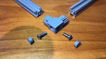 2-way 20x20 t-slot aluminum extrusion joiner  3d model for 3d printers