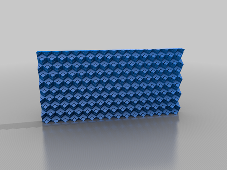 Modelo 3d de Hexabox cuadro de la superficie de corte apilable para impresoras 3d