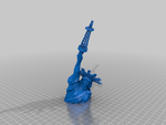  The drilling liberty statue  3d model for 3d printers