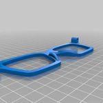  Pop glasses  3d model for 3d printers