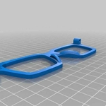 Modelo 3d de Pop gafas para impresoras 3d