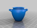  Pot  3d model for 3d printers