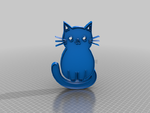  Cat  3d model for 3d printers