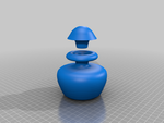  Modern vase  3d model for 3d printers