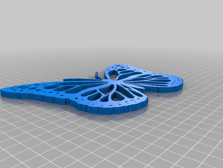  Butterflie  3d model for 3d printers