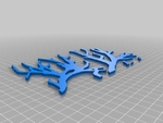  Tree 2d wall art v2  3d model for 3d printers