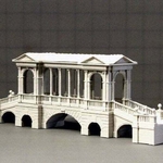  A palladian bridge  3d model for 3d printers