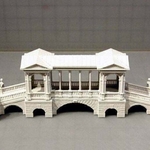  A palladian bridge  3d model for 3d printers