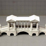 Modelo 3d de Un puente de palladio para impresoras 3d