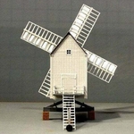  A windmill  3d model for 3d printers