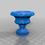  Six classical urns  3d model for 3d printers