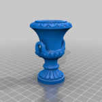  Six classical urns  3d model for 3d printers