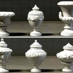  Six classical urns  3d model for 3d printers