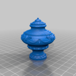  Six classical urns  3d model for 3d printers